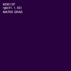 #29013F - Mardi Gras Color Image